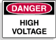 Danger, high voltage.